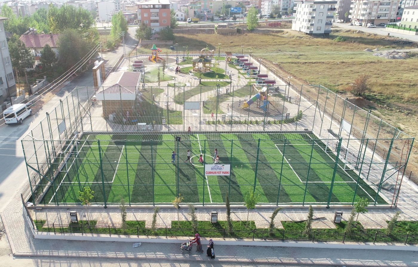 cumhuriyet parki goksun belediyesi